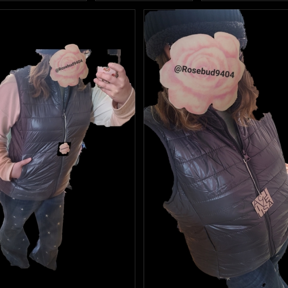 Puffer Vest (size 1x)